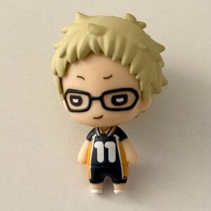 Anime official collectible haikyuu haikyu mini figure tsuki (NO STAND)